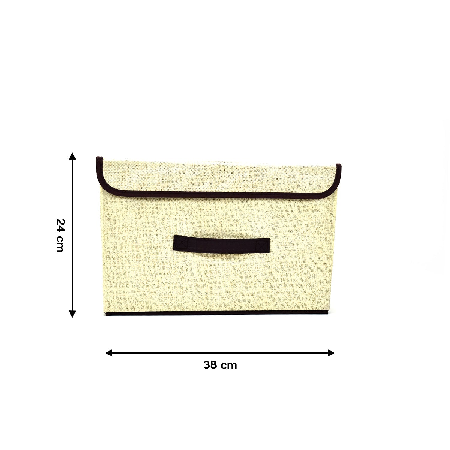 6470 Foldable Storage Box with Lid and Handles, Cotton and Linen Storage Bins and Baskets Organizer for Nursery, Closet, Bedroom, Home DeoDap 6470 Foldable Storage Box with Lid and Handles, Cotton and Linen Storage Bins and Baskets Organizer for Nursery, Closet, Bedroom, Home DeoDap